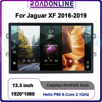 13.3 Palcový Android 11 autorádia Multimedia Player Jaguar XF 2016 2017 2018 2019 Video, GPS Navigácie Auto Stereo Vedúci Jednotky