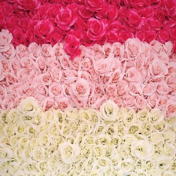 15pcs umelý kvet hodvábnej ruže kvet hlavu svadobné party domáce dekorácie DIY veniec darčeka Kvet stenu pozadia