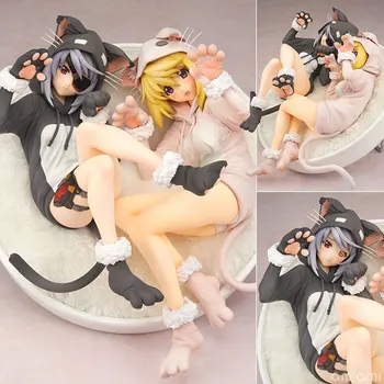 22 cm Nekonečné Stratos Cat Girl Sexy Anime Akcie Obrázok PVC Hračky Kolekcia Údaje Pre Priateľov Darčeky, Vianočné Darčeky