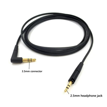 3,5 mm do 2,5 mm Core Kábel Zmiešané Upgrade Kábel, Slúchadlá Audio Kábel Drôt pre Sennheiser HD400S HD350BT HD4.30
