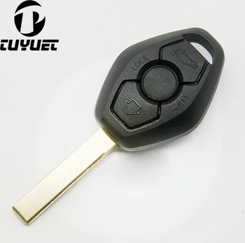 3 Tlačidlá FOB Kľúča Vozidla Prípade Pre BMW X5.X3.320.325.520.523.525.530 diaľkové tlačidlo shell Zadok so Slovami 315MHZ