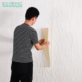 3D Tapety Prúžok Strecha Strop Dekorácie, Tapety Spálni PVC Samolepiace Nálepky na Stenu Kontakt Papier Wallcovering Panel