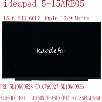 5-15ARE05 LCD displej Pre ideapad 5-15ARE05 Notebook 81YQ 15.6 FHD 30pin Matný 5D10W69528 5D10W69927 5D10W69936 100%TEST OK