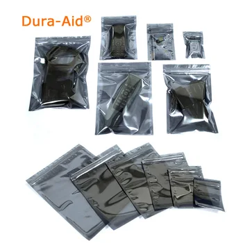 500pcs Dura-Pomoc Antistatické Hliníkové Skladovanie Taška Zip Lock Uzatvárateľnom Proti Statickej Puzdro pre Elektronické Príslušenstvo Package Tašky