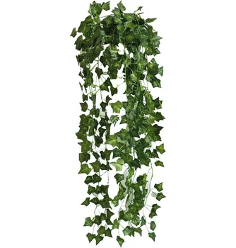 90 cm Dĺžka Umelých Leaf Garland Rastliny Stene Visí Ivy Viniča Listy Rastliny výzdoba pre Svadobné Party Domov DIY dekorácie