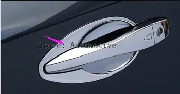 ABS Chrome strane dverí rukoväť miska kryt 4pcs Pre Nissan Teana/Altima 2015 2014 2013 2013
