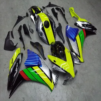 ABS Kapotáže pre CBR1000RR 2012 2013 2014 2015 2016 Motocykel panely Vstrekovacie formy žltá zelená čierna M2