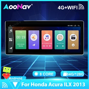 Android 10.0 Pre Honda, Acura ILX 2013 Auto Multimediálne Rádio s GPS Navigácie Auto 4G WIFI (Bezdrôtové Carplay Stereo Dotykový Displej