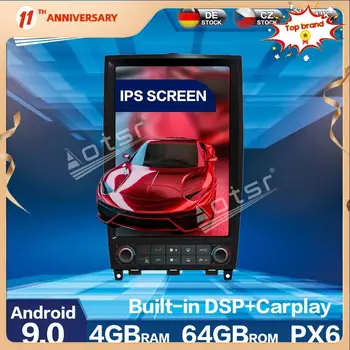 Aorts Vertikálne Tesla PX6 Android 9.0 CARPLAY autorádia Hráč Auta GPS Navigácie Multimediálne Pre Infiniti EX25 EX35 QX50 2009-19