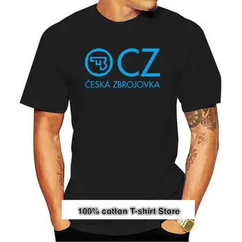 Camiseta de manga corta para hombre, camisa con diseño checo de armas de fuego, CZ, cesika, Zbrojovka, novedad de verano