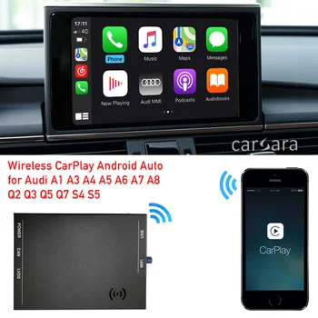 CarPlay integrácie box 2012-2018 A8 S8 bezdrôtová apple iphone carplay Android Auto rozhranie MirrorLink hudby spotify
