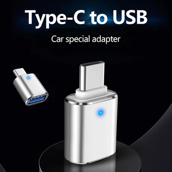 Hliníková USB 3.0 Typu C OTG Adaptér Na USB, C, USB A-Micro USB Typ-C Ženské Adaptéry Pre MacBook Pro/Vzduch A Smartphone