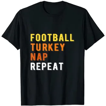 Hranie Hier Futbal, Turecko Netýka Sa Opakovať Tekvica Mužov Vďakyvzdania T-Shirt