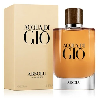 Klasické pánske Parfumy 100ml Gio Absolu Pour Homme Eau De Parfum Dlhotrvajúci Kolíne nad rýnom Mužov Originál