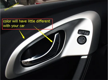 Matné / Carbon Fiber Vzhľad, Vnútorné Dvere Auta Rukoväť Miska Dekorácie Kryt Výbava Vhodné Na Renault Kadjar 2016 - 2022 Príslušenstvo
