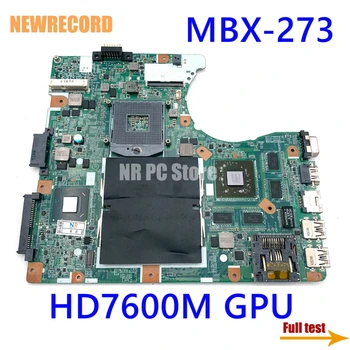 NEWRECORD MBX-273 A1882129A A1871414A základná doska Pre Sony Vaio SVE14 SVE14135YCW notebook doske DDR3 HD7600M GPU celý test