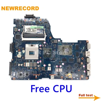 NEWRECORD NWQAA LA-6062P K000104390 Pre toshiba satellite A660 A665 Notebook doske GeForce GT330M GPU zadarmo CPU základná doska