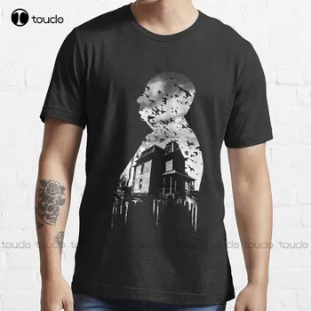 Nové Alfred Hitchcock, Koláž T-Shirt Bavlna Tee Tričko chlapcov Unisex tričká