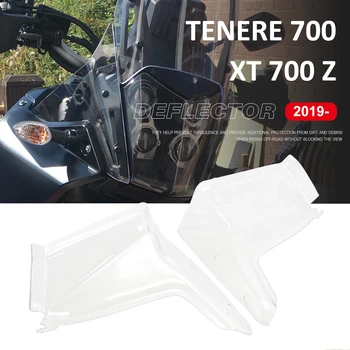 Nový Motocykel Vietor Sklo Bočné Deflektor Handshield Predné veterný štítok Pre Yamaha Tenere 700 TENERE700 XTZ XT700Z 2022