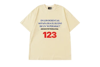 PPFRIEND Letný Sneh Olej Umývanie T-shirt Mužov Retro Vintage Tričko 100% Bavlna Drop Ramenný Nadrozmerná Topy Plus Veľkosť Tričko | 5435