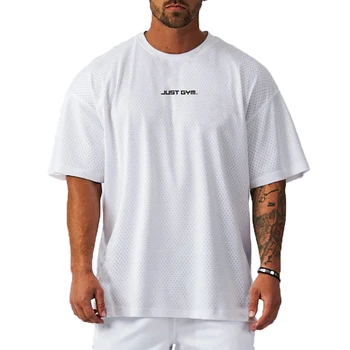 Pánske cvičenie t-Shirts Beží Tričká Fitness Telocvični Futbal Košele Mužov Jersey Športové Rýchle Suchého oka voľné Športové Tričká Top