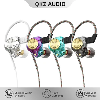 QKZ AK3 V Uchu Slúchadlá S Mikrofónom Dynamické Ovládač, Slúchadlá, Stereo Športové HIFI Subwoofer Slúchadlá Slúchadlá s Earcaps