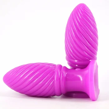 Simulácia Vlákno Typu Pokožky Dospelých Zaujímavé Sex Produkty Ženská Masturbácia Zariadenie Malý Análny Plug Penis