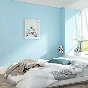 Stredomorská deti miestnosti chlapec čistý pigment farba svetlo modrá zelená moderné zmluvne netkaných spálne, obývacia izba tapety