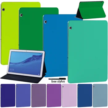 Tablety Prípade Huawei MediaPad T5 10/MediaPad M5/M5 Lite/MediaPad T3 8/T3 10 Kryt Puzdro + dotykové Pero