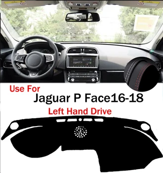 : TAIJS Factory Proti praskaniu Klasických Bežné Kožené Auto Panel Kryt Na Jaguar S Tvárou 2016 2017 2018 Ľavej strane disku