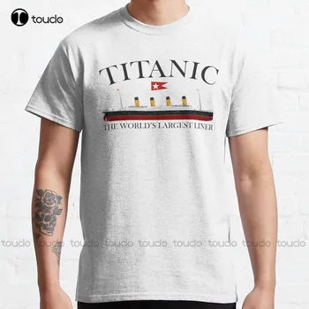 Titanic. 1912 Rms Titanic Výletnej Lode Katastrofa. Klasické T-Tričko Chlapcov Tshirts Vlastné Aldult Teen Unisex Digitálna Tlač Xs-5Xl