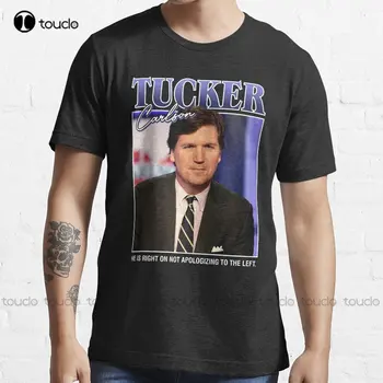 Tucker Carlson Trendov T-Shirt Košele Pre Dospievajúce Dievčatá Vlastné Aldult Teen Unisex Digitálna Tlač Tee Košele Tvorivé Vtipné Tričko