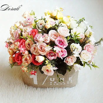 umelých kvetov pivonky hodváb kytice pre svadobné dekorácie lacné malé falošné kvety domova DIY vysoko kvalitných čínskych