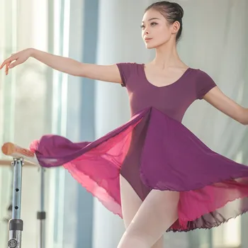 Veľkoobchod Vysoko Kvalitné Ženy Dospelých Dievčatá Tanec Praxi Nosiť Baletné Šaty Balet Trikot S Sukne