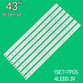 Vhodné pre Hisense 43-palcový LCD TV LED43K2000 LED43K20DJ LED43K2G LED43K5100U LED43K300U LED43H150Y LED43E291N Podsvietenie pásy