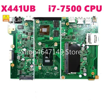 X441UB i7-7500CPU 4GB RAM základná doska Pre ASUS X441U X441 X441UB X441UV Notebook doske doprava zadarmo Používané
